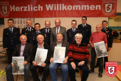 50 Jahre Mitgliedschaft bei der Feuerwehr Haselmühl.